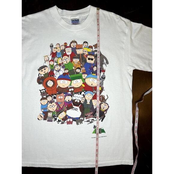 Vintage 1998 Comedy Central South Park Characters Short Sleeve T-Shirt Size L - Picture 6 of 13